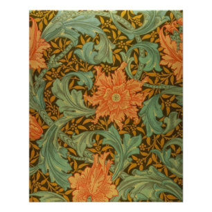 William Morris Single Stem Pattern Art Nouveau Perfect Poster