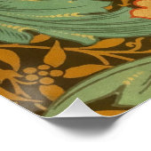 William Morris Single Stem Pattern Art Nouveau Perfect Poster (Hoek)
