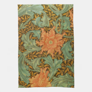 William Morris Single Stem Pattern Art Nouveau Theedoek