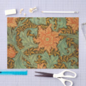 William Morris Single Stem Pattern Art Nouveau Tissuepapier (Craft)