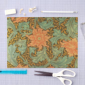 William Morris Single Stem Pattern Art Nouveau Tissuepapier (Craft)