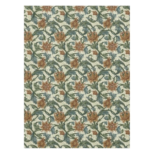 William Morris Single Stem Pattern Tafelkleed (Voorkant)