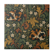 William Morris Slaande Schilderkatten Blad Kunst