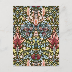 William Morris Slangenhoofd Bloempatroon Briefkaart