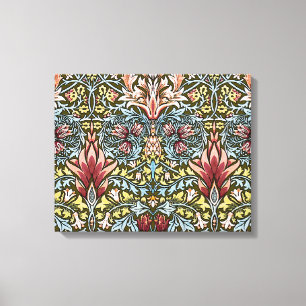William Morris Slangenhoofd Bloempatroon Canvas Afdruk