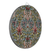 William Morris Slangenhoofd Bloempatroon Dartbord (Voorkant Links)