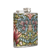 William Morris Slangenhoofd Bloempatroon Heupfles (Rechts)
