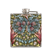 William Morris Slangenhoofd Bloempatroon Heupfles (Achterkant)