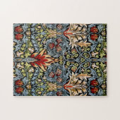 William Morris Slangenhoofd Bloempatroon Legpuzzel (Horizontaal)