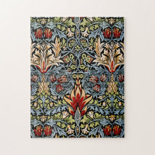 William Morris Slangenhoofd Bloempatroon Legpuzzel
