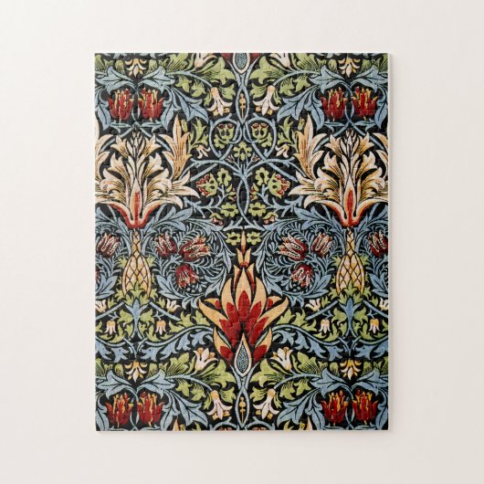 William Morris Slangenhoofd Bloempatroon Legpuzzel (Verticaal)