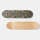 William Morris Slangenhoofd Bloempatroon Persoonlijk Skateboard (Horizontaal)