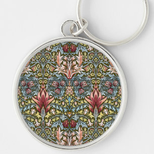 William Morris Slangenhoofd Bloempatroon Sleutelhanger