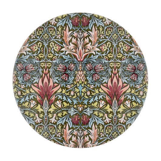 William Morris Slangenhoofd Bloempatroon Snijplank (Voorkant)