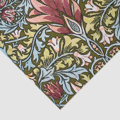 William Morris Slangenhoofd Bloempatroon Tissuepapier (Detail)