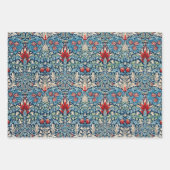 William Morris, Slangenkop Inpakpapier Vel (Voorkant)
