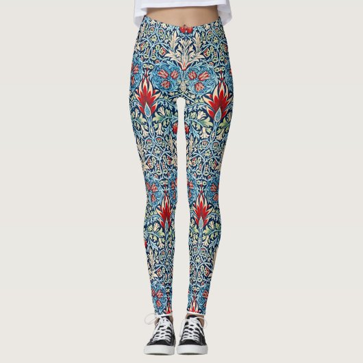 William Morris - Slangenkop Leggings (Voorkant)