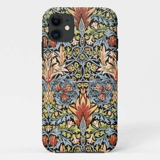 William Morris Slangenkopontwerp Case-Mate iPhone Case (Achterkant)
