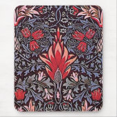 William Morris Snakehead Design - Mousepad Muismat (Voorkant)
