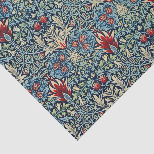 William Morris Snakehead Design Tissuepapier (Detail)