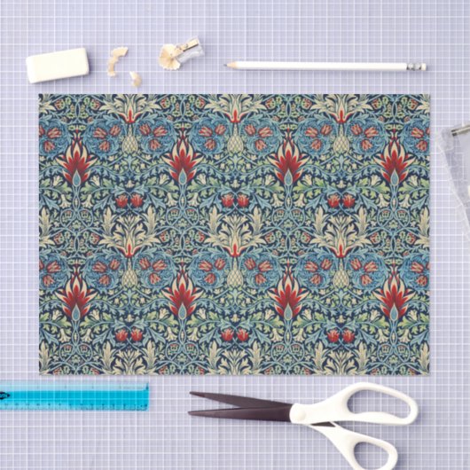 William Morris Snakehead Design Tissuepapier (Craft)