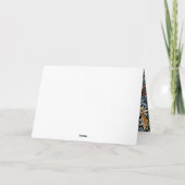 William Morris - Snakeshead Bedankkaart (Achterkant)