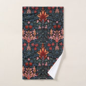 William Morris Snakeshead Dark Pattern Bad Handdoek (Handdoek)