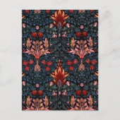 William Morris Snakeshead Dark Pattern Briefkaart (Voorkant)