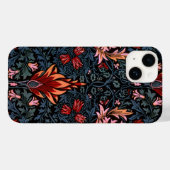 William Morris Snakeshead Dark Pattern Case-Mate iPhone Case (Achterkant (horizontaal))