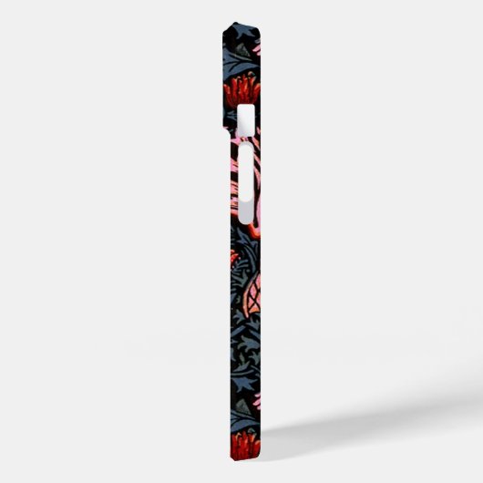 William Morris Snakeshead Dark Pattern Case-Mate iPhone Case (Achterkant / Links)