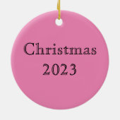 William Morris Snakeshead Dark Pattern Keramisch Ornament (Achterkant)