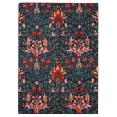 William Morris Snakeshead Dark Pattern Klembord (Achterkant)