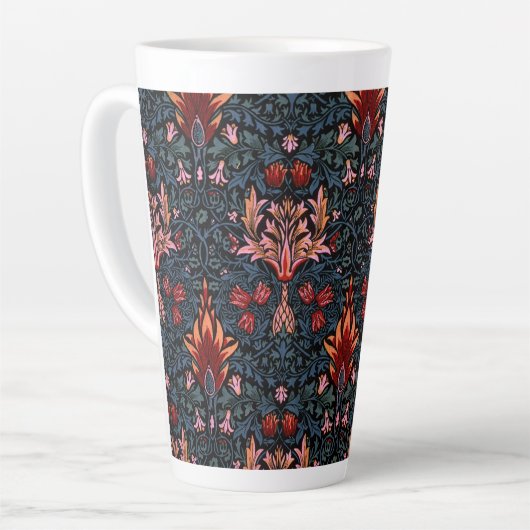 William Morris Snakeshead Dark Pattern Latte Mok (Linkerhoek)