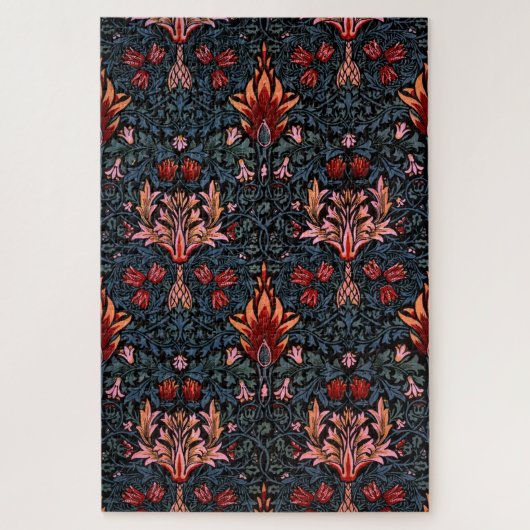 William Morris Snakeshead Dark Pattern Legpuzzel (Verticaal)