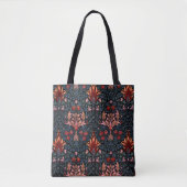 William Morris Snakeshead Dark Pattern Tote Bag (Voorkant)