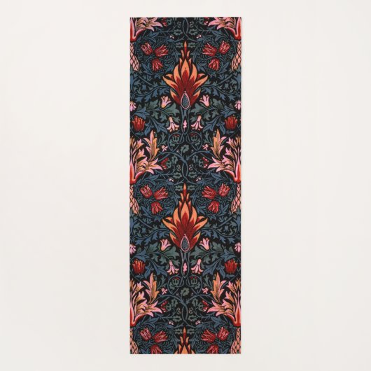 William Morris Snakeshead Dark Pattern Yogamat (Achterkant)