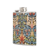 William Morris Snakeshead Design Heupfles (Links)