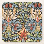 William Morris Snakeshead Design Kartonnen Onderzetters (Voorkant)