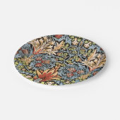 William Morris Snakeshead Design Papieren Bordje (Gekanteld)