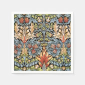 William Morris Snakeshead Design Servetten (Voorkant)