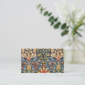 William Morris Snakeshead Design Visitekaartje (Staand voorkant)