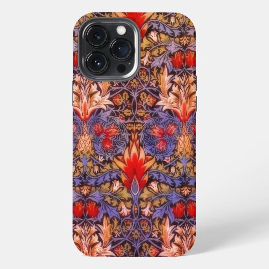 William Morris Snakeshead Exotic Pattern iPhone Hoesje (Achterkant)