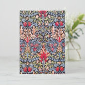 William Morris Snakeshead Floral Art Nouveau (Staand voorkant)