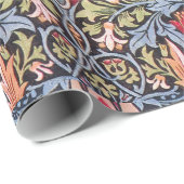 William Morris Snakeshead Floral Art Nouveau Cadeaupapier (Rol Hoek)