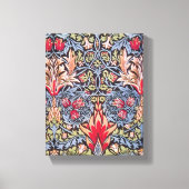 William Morris Snakeshead Floral Art Nouveau Canvas Afdruk (Voorkant)