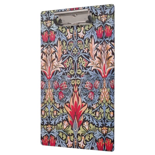 William Morris Snakeshead Floral Art Nouveau Klembord (Links)