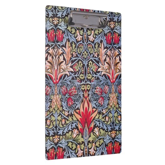 William Morris Snakeshead Floral Art Nouveau Klembord (Rechts)