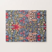 William Morris Snakeshead Floral Art Nouveau Legpuzzel (Horizontaal)