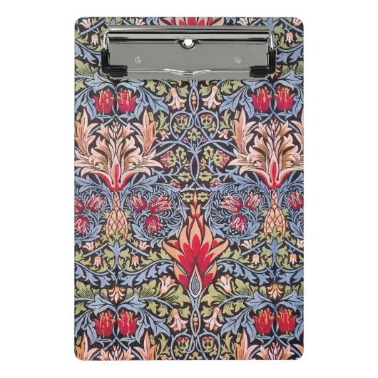 William Morris Snakeshead Floral Art Nouveau Mini Klembord (Voorkant)