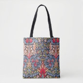 William Morris Snakeshead Floral Art Nouveau Tote Bag (Voorkant)